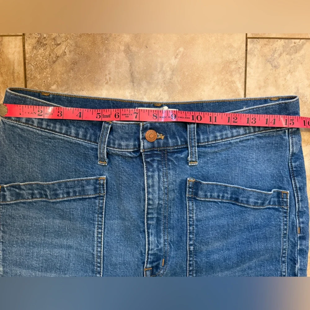 NWOT Madewell Classic Straight Full-Length Jeans in Marfield Wash Women’s 30 - Picture 12 of 13